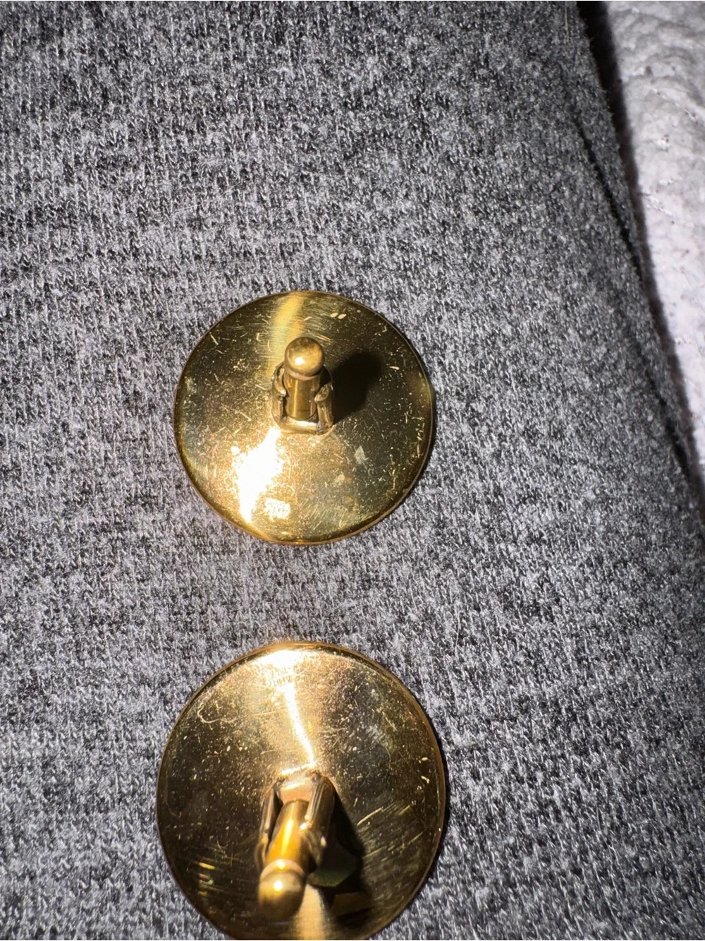 Vintage 1930’s Amita  Japanese Black & Gold Scenic cuff links Pair